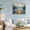 Stupell Industries Wooden Dock Over Lake Floating Frame, design by LSR Creative Studio